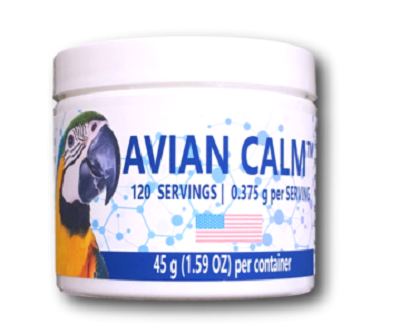 Equa Holistics Avian Calm - Natural calming Supplement for Birds - Natural Remedy - Avian Medication