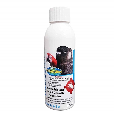 Vetafarm Avian Insect Liquidator Concentrate - avian bug spray, parasitic spray on the bird to rid of feather mites - Pest Control