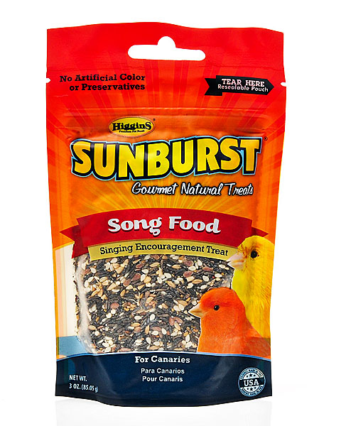 Higgins Sunburst Song Food - Gourmet Treats - Food - Seed - Finch and Canary Supplies