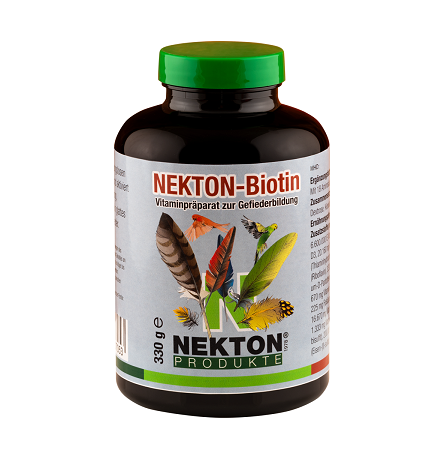 Nekton Biotin - 330g size - Vitamin focused on feathering issues -  Avian Vitamin Supplement