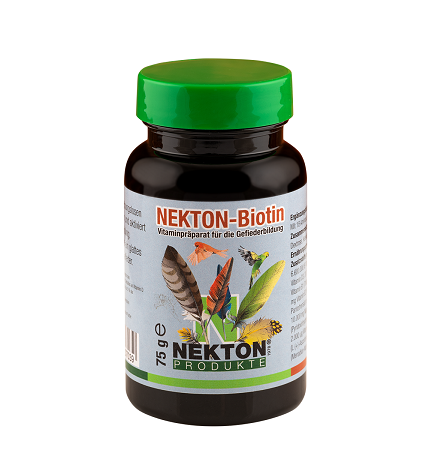 Nekton Biotin - 75g small - Vitamin focused on feathering issues -  Avian Vitamin Supplement