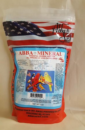 ABBA Mineral Grit - 2lb Bag suitable for all birds - Calcium supplement - Vitamins and Minerals