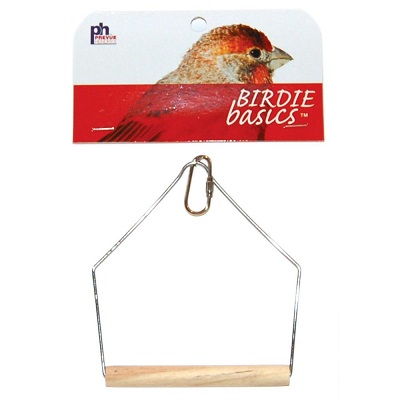 Birdie Basics SMALL Swing - Prevue pet wooden dowel swing small great for finches and canaries  - Finch and Canary Cage Accessories 