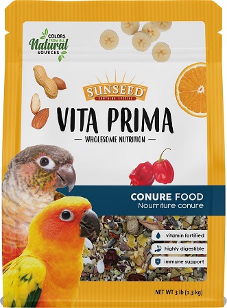 Sunseed Vita Prima Conure Food-Fortified Seed Mix-Bird Food-Glamorous Gouldians