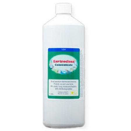 Birdcare Enviroclens 1000ml - Biodegradable Disinfectant for Birds - Great Fresh Scent - Lady Gouldian Finch Supplies USA