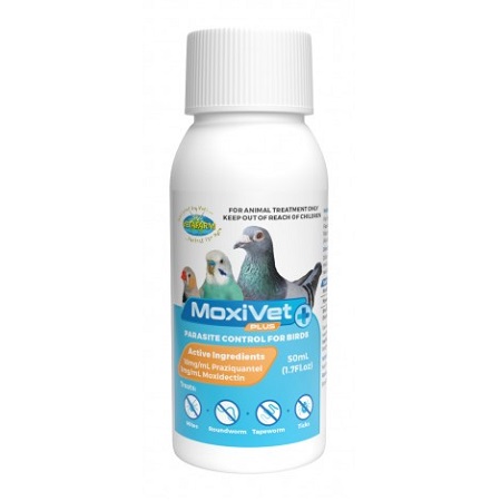 Vetafarm Moxivet Plus - Air Sac and Scaly Mite Treatment - In drinking water - Parasitic - Avian Medications
