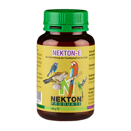 Nekton E - 140g Size - Vitamin E compound for breeding for birds and reptiles - Avian Vitamins
